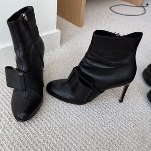 Valentino Black Heeled Boots